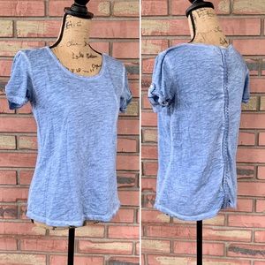 Chelsea & Violet Blue Short Sleeve T-Shirt Size S